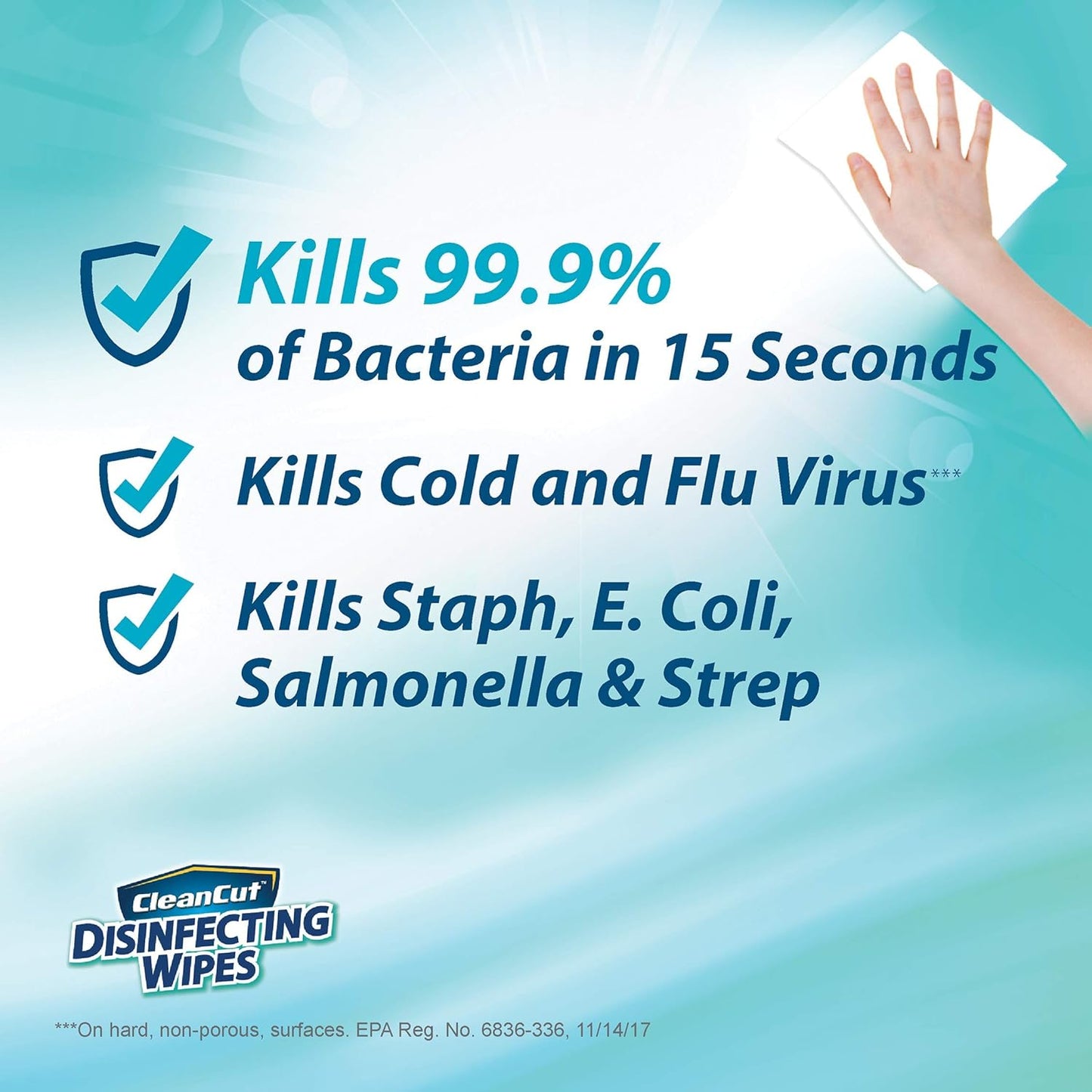 Clean Cut Disinfecting Wipes, Fresh Scented - 12 Pack