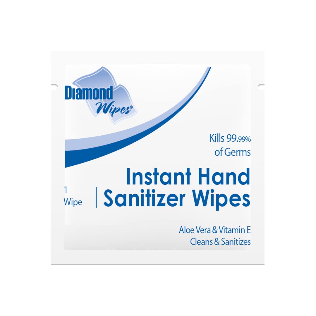 Instant Hand Sanitizer Alcohol 70% ethyl alcohol Wipes, 99.99% Effective Against Most Common Germs