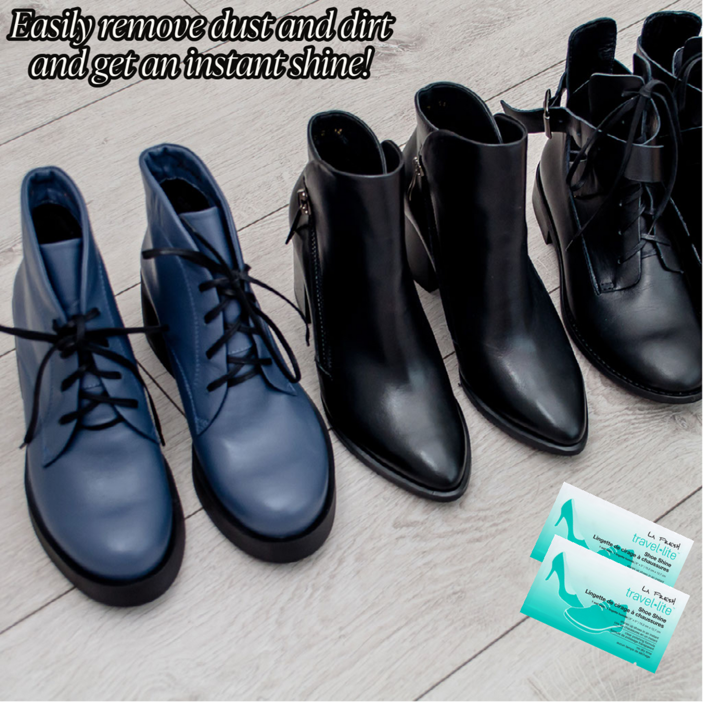 La Fresh® Shoe Shine Wet Wipes
