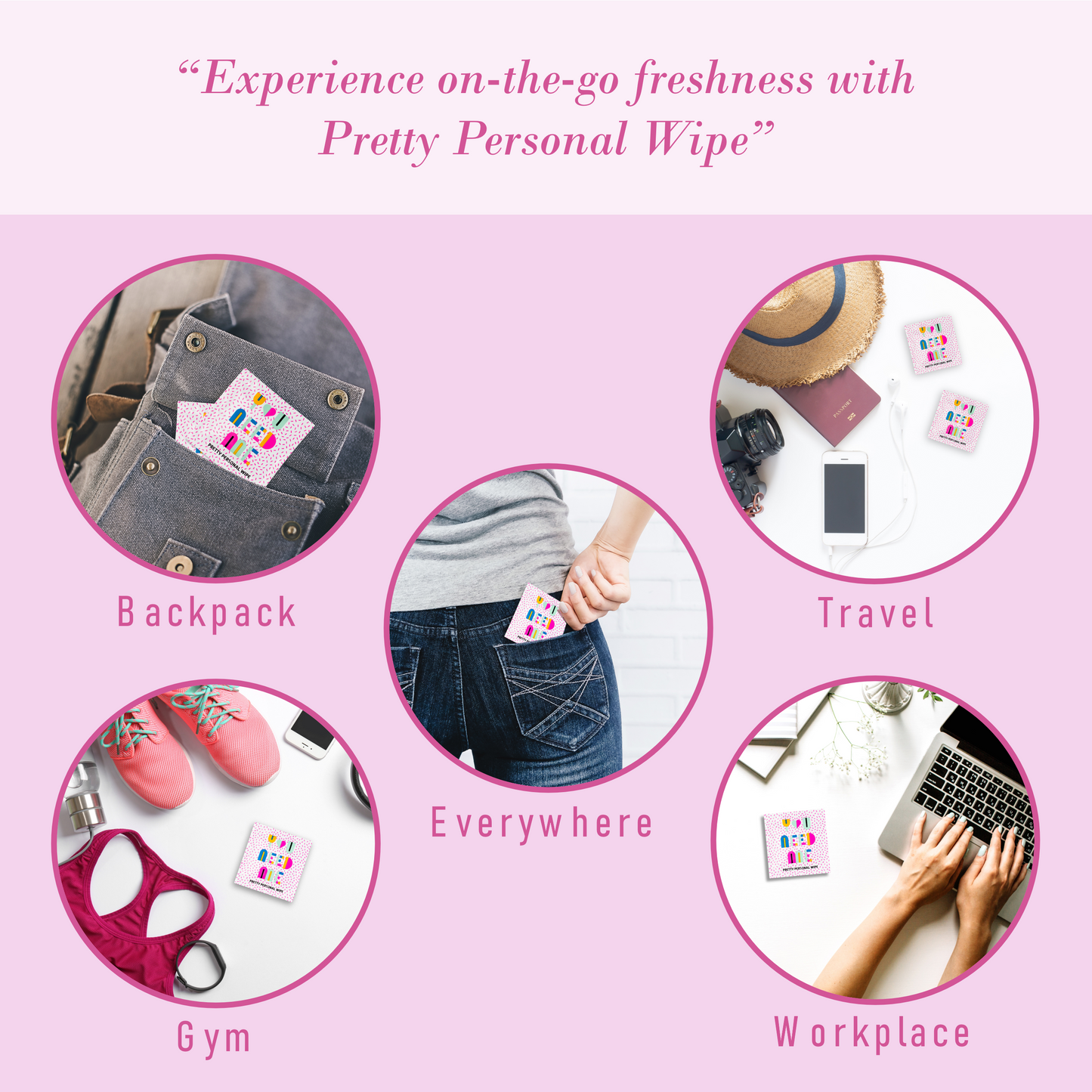 LA Fresh Feminine Hygiene Wipes
