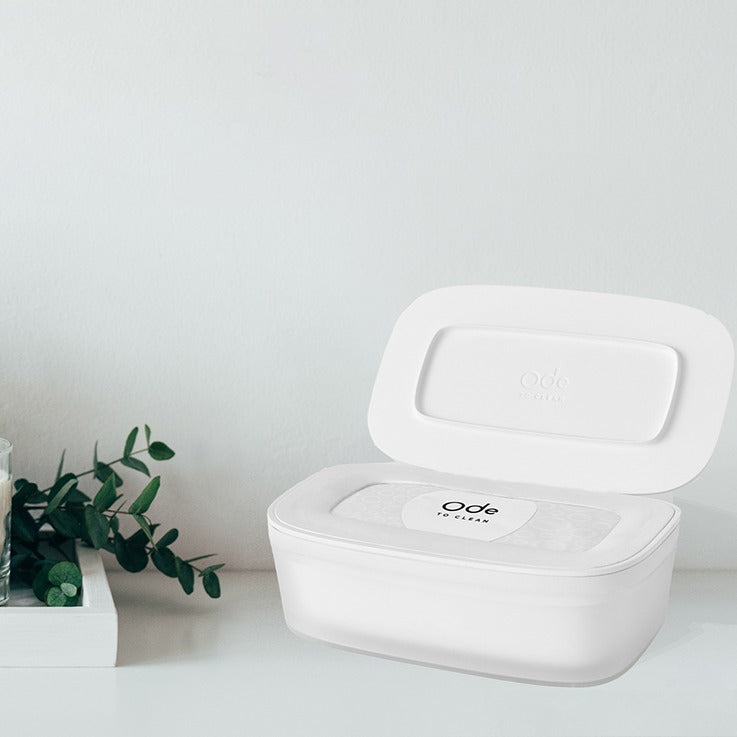 Wipes Dispenser fit for 48-80 ct wipes flow pack (Tub only, no Wipes included)