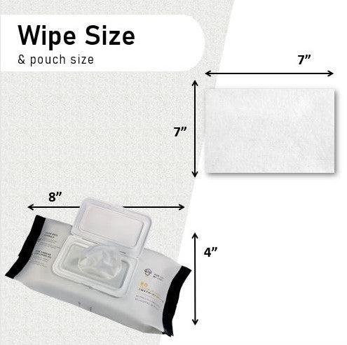 Perfect Plate™ Food Safe Cleaning Wipes Soft Pack with Flip Lid - 80ct Per Pouch