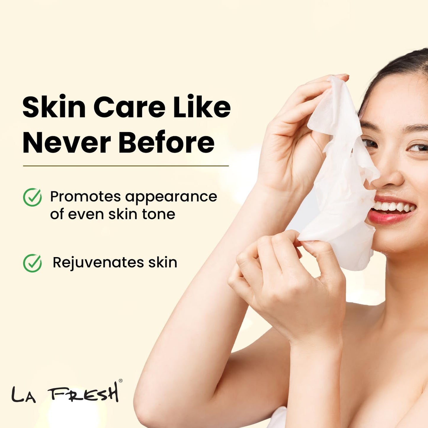 LA Fresh Snail Mucin Deep Moisturizing Face Mask