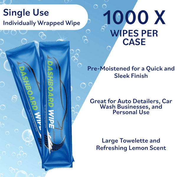 Car Wash Dashboard Wipes | Professional Auto Detailing | Bulk ...