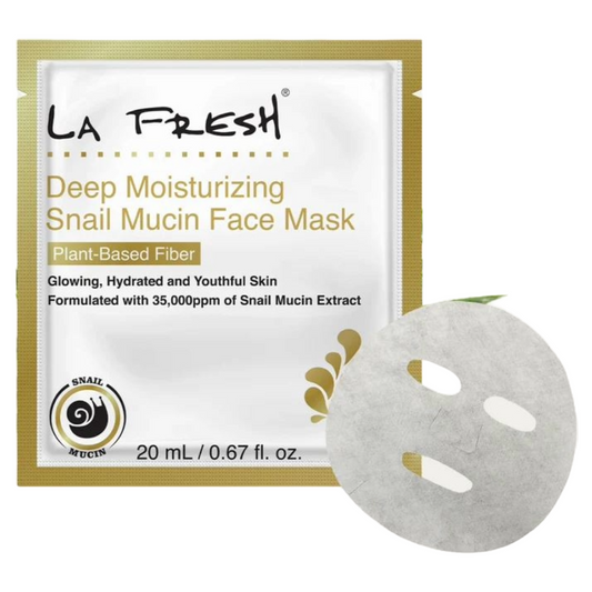 LA Fresh Snail Mucin Deep Moisturizing Face Mask