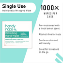 Handynaps® Refreshing Wet hand Wipes