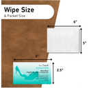 La Fresh® Shoe Shine Wet Wipes Individually Wrapped Wipes