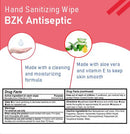 Wipeessentials Anti-bacterial Wipes- 30 count pack, 99.9% Effective Against Most Common Germs