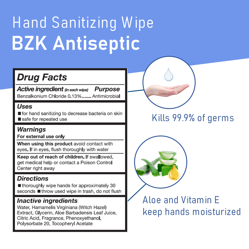 Products Handyclean™ Alcohol-Free Hand Sanitizing Wipes Jumbo Roll - 1000 Wipes Per Roll - 2 Rolls Per Case