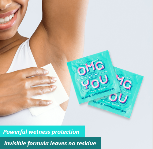 LA Fresh No Sweat Antiperspirant Wipes