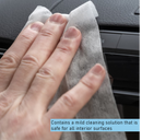 Car Wash Dashboard Wipes - Clean, Condition and Protect Surface