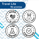 Travel Lite Hand Sanitizing Wipes, 99.9% Effective Against Most Common Germs