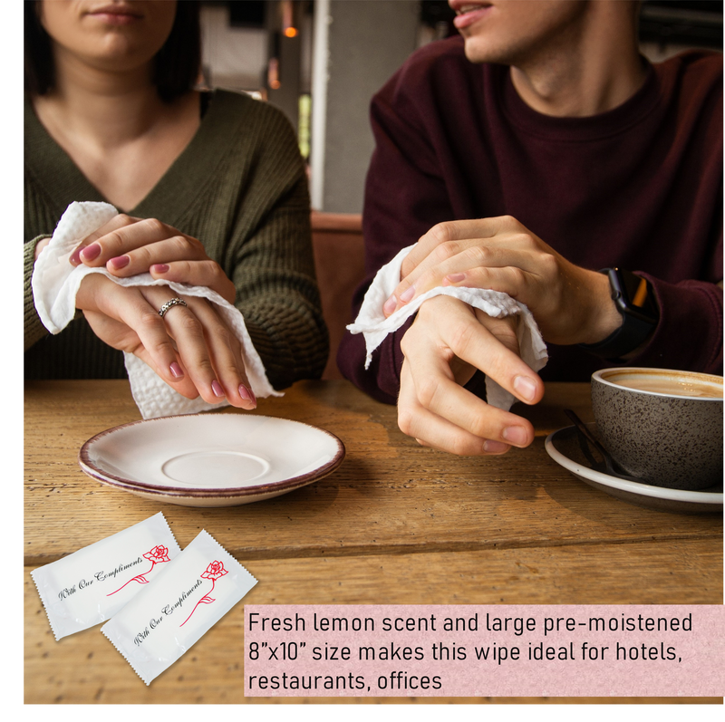 With Our Compliments Hand Wipes C Wipes123
