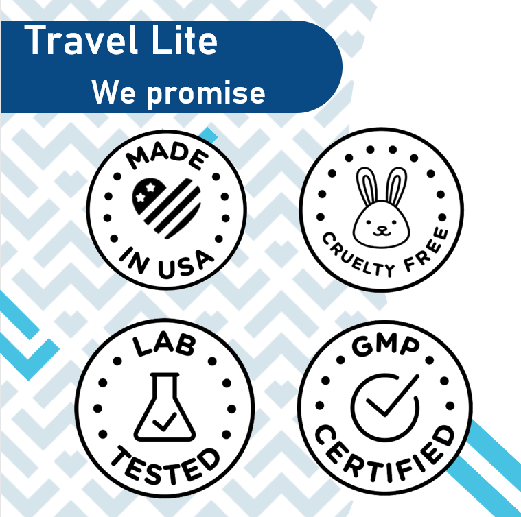 Travel Lite Hand Sanitizing Wipes 10 count packet(total 360 wipes), 65% ethyl alcohol formula, 99.9% Effective Against Most Common Germs