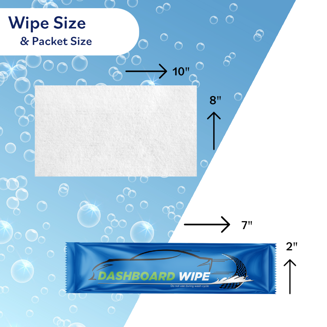 Car Wash Dashboard Wipes