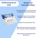 NEW! Eco-Beauty Water-less Daily Exfoliating Face Wipes